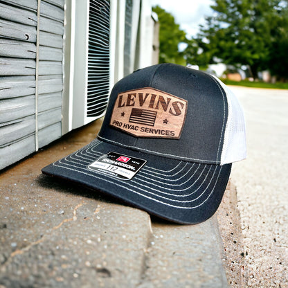 Custom Wood Patch Hat