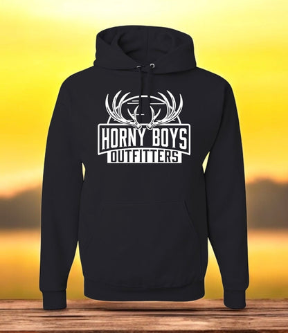 HB Outfitters Black and White Hoodie